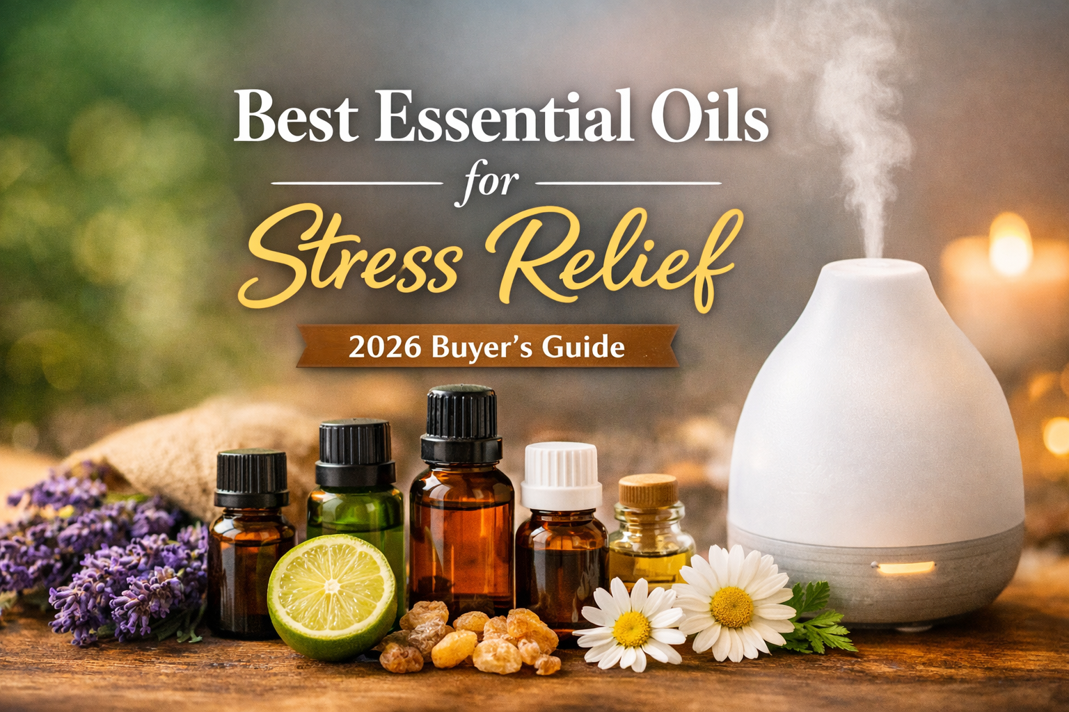 Best Essential Oils for Stress Relief - 2026 Buyers Guide